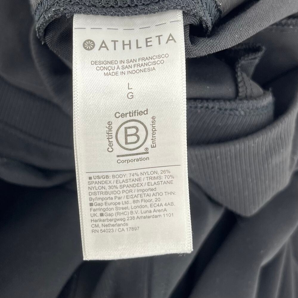 Athleta Women's L Black Venice High-Rise Jogger Pants - Picture 9 of 10